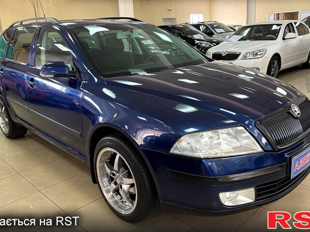 Синий Шкода Октавия, объемом двигателя 1.6 л и пробегом 190 тыс. км за 5900 $, фото 1 на Automoto.ua
