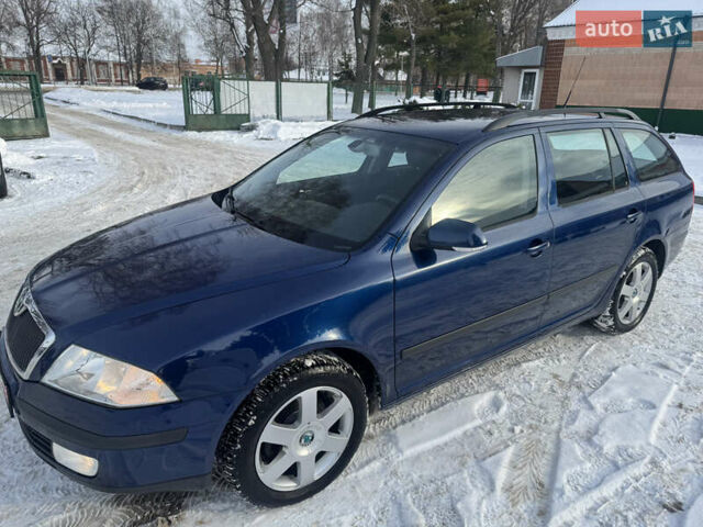 Синий Шкода Октавия, объемом двигателя 1.6 л и пробегом 208 тыс. км за 6700 $, фото 1 на Automoto.ua