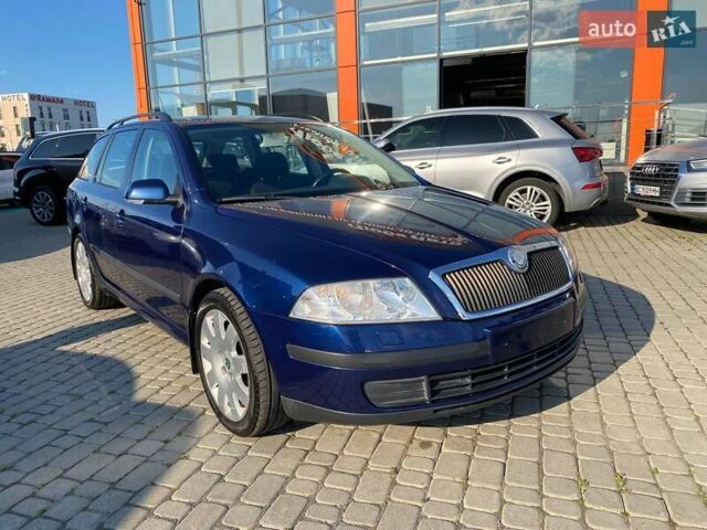 Синий Шкода Октавия, объемом двигателя 1.6 л и пробегом 241 тыс. км за 5100 $, фото 1 на Automoto.ua