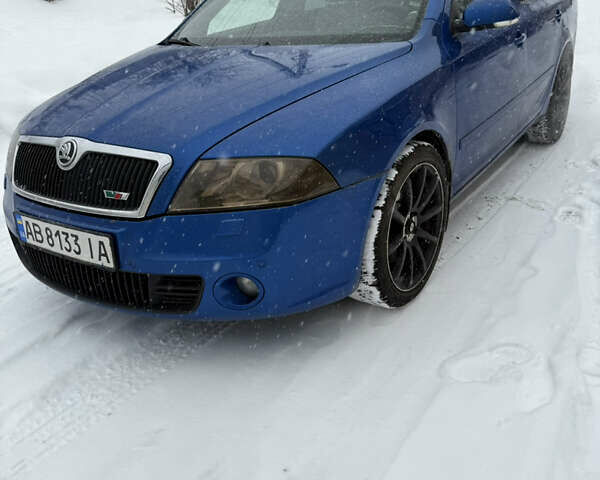 Синий Шкода Октавия, объемом двигателя 2 л и пробегом 253 тыс. км за 6499 $, фото 1 на Automoto.ua