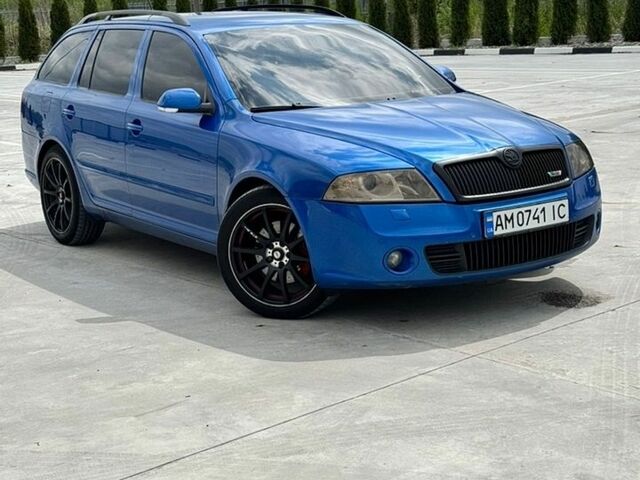 Синий Шкода Октавия, объемом двигателя 1.98 л и пробегом 260 тыс. км за 5750 $, фото 1 на Automoto.ua