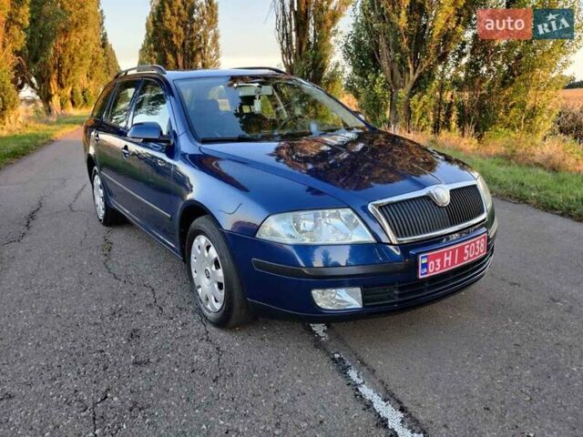 Синій Шкода Октавія, об'ємом двигуна 1.6 л та пробігом 189 тис. км за 6600 $, фото 1 на Automoto.ua