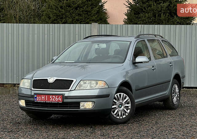 Синій Шкода Октавія, об'ємом двигуна 1.6 л та пробігом 212 тис. км за 6250 $, фото 1 на Automoto.ua