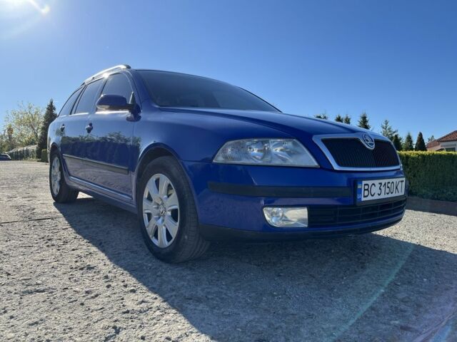 Синий Шкода Октавия, объемом двигателя 1.9 л и пробегом 267 тыс. км за 5500 $, фото 1 на Automoto.ua