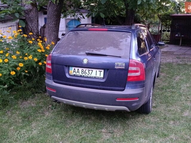 Синий Шкода Октавия, объемом двигателя 2 л и пробегом 339 тыс. км за 6150 $, фото 1 на Automoto.ua