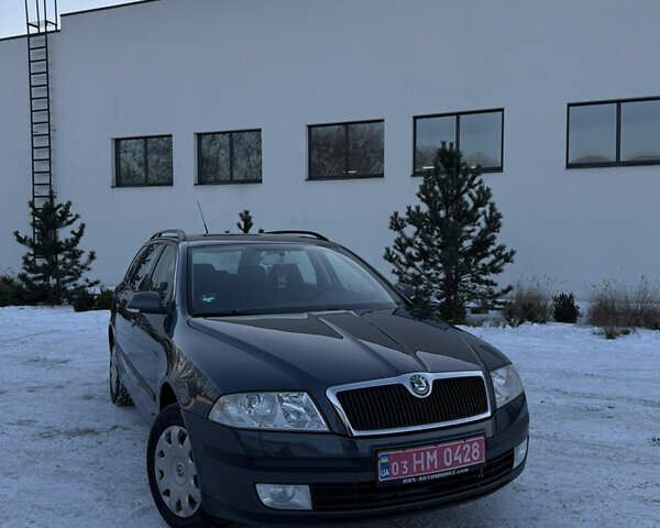 Синій Шкода Октавія, об'ємом двигуна 1.6 л та пробігом 216 тис. км за 5900 $, фото 1 на Automoto.ua