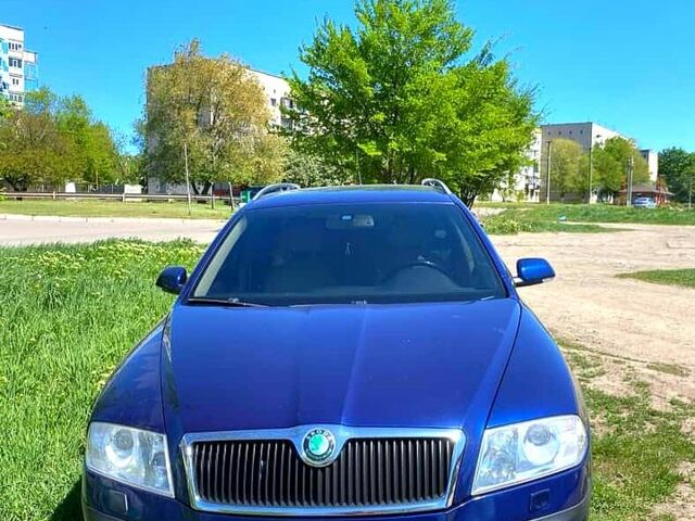 Синий Шкода Октавия, объемом двигателя 1.8 л и пробегом 212 тыс. км за 7800 $, фото 1 на Automoto.ua