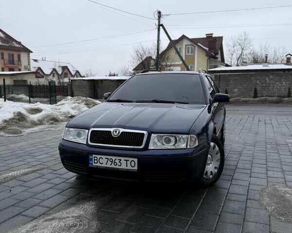 Синий Шкода Октавия, объемом двигателя 1.6 л и пробегом 131 тыс. км за 6900 $, фото 1 на Automoto.ua