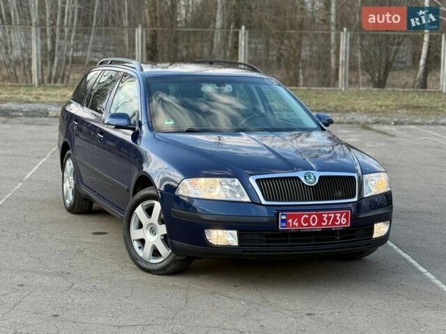 Синий Шкода Октавия, объемом двигателя 1.6 л и пробегом 203 тыс. км за 6650 $, фото 1 на Automoto.ua