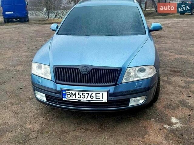 Синий Шкода Октавия, объемом двигателя 1.6 л и пробегом 209 тыс. км за 6600 $, фото 1 на Automoto.ua