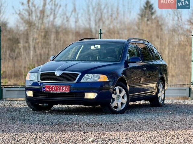Синий Шкода Октавия, объемом двигателя 1.6 л и пробегом 187 тыс. км за 5290 $, фото 1 на Automoto.ua