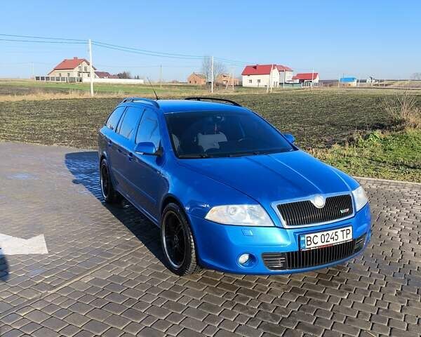 Синий Шкода Октавия, объемом двигателя 1.98 л и пробегом 240 тыс. км за 6500 $, фото 1 на Automoto.ua