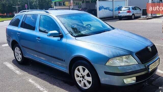 Синий Шкода Октавия, объемом двигателя 1.9 л и пробегом 276 тыс. км за 6500 $, фото 1 на Automoto.ua