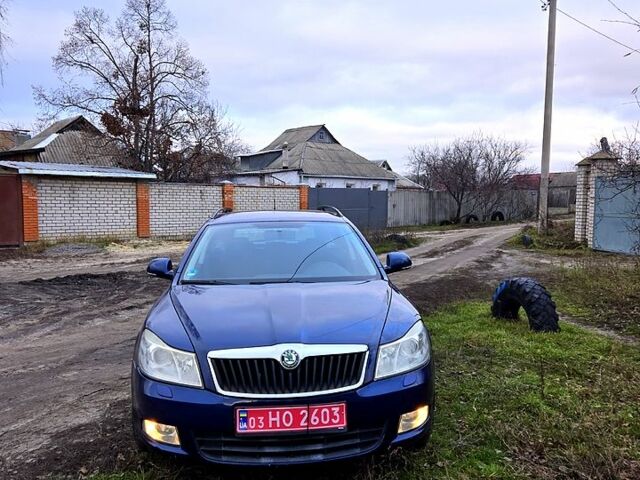 Синий Шкода Октавия, объемом двигателя 1.6 л и пробегом 130 тыс. км за 6700 $, фото 1 на Automoto.ua