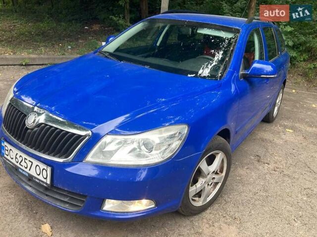 Синій Шкода Октавія, об'ємом двигуна 1.6 л та пробігом 221 тис. км за 6650 $, фото 1 на Automoto.ua
