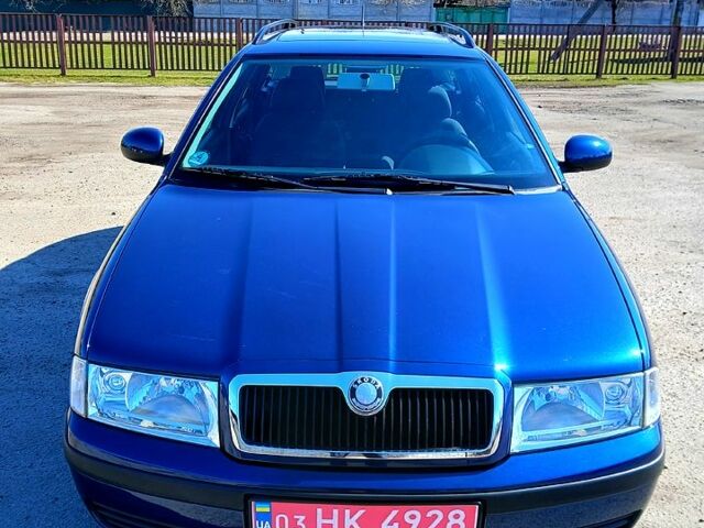 Синий Шкода Октавия, объемом двигателя 1.6 л и пробегом 181 тыс. км за 6100 $, фото 1 на Automoto.ua