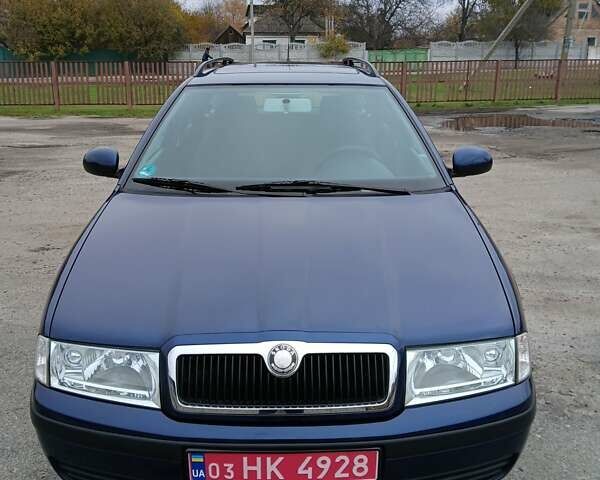 Синий Шкода Октавия, объемом двигателя 1.6 л и пробегом 181 тыс. км за 6500 $, фото 1 на Automoto.ua