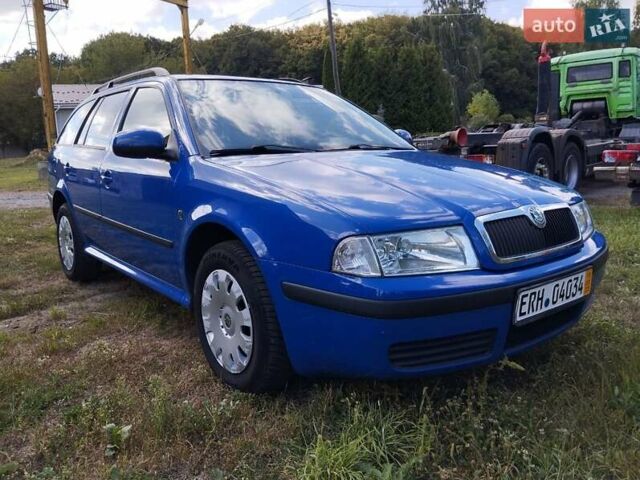 Синій Шкода Октавія, об'ємом двигуна 1.6 л та пробігом 192 тис. км за 5500 $, фото 1 на Automoto.ua