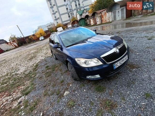 Синий Шкода Октавия, объемом двигателя 1.97 л и пробегом 343 тыс. км за 5950 $, фото 1 на Automoto.ua