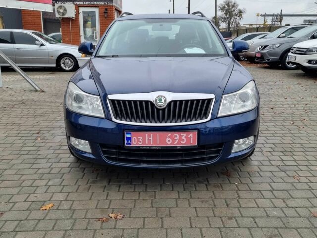 Синий Шкода Октавия, объемом двигателя 1.4 л и пробегом 235 тыс. км за 7500 $, фото 1 на Automoto.ua