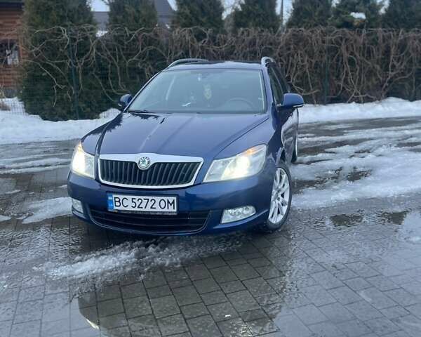 Синий Шкода Октавия, объемом двигателя 1.8 л и пробегом 210 тыс. км за 7899 $, фото 1 на Automoto.ua