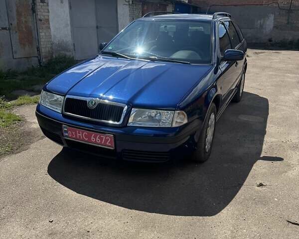 Синій Шкода Октавія, об'ємом двигуна 1.6 л та пробігом 205 тис. км за 6300 $, фото 1 на Automoto.ua