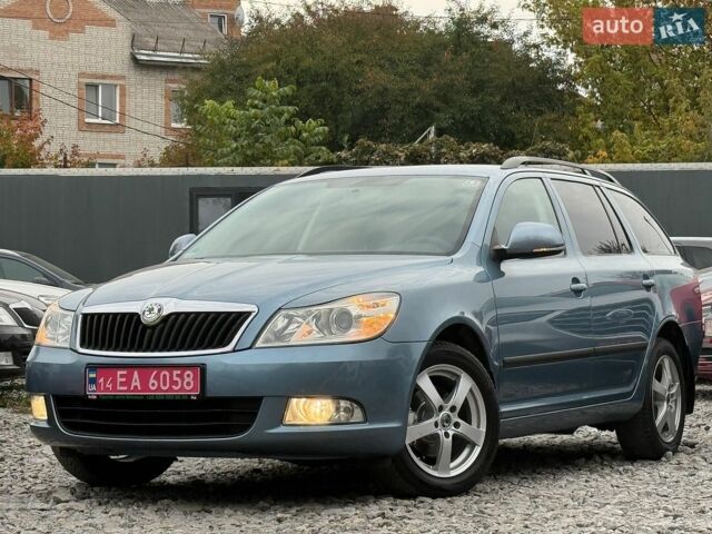 Синій Шкода Октавія, об'ємом двигуна 1.6 л та пробігом 186 тис. км за 9499 $, фото 1 на Automoto.ua