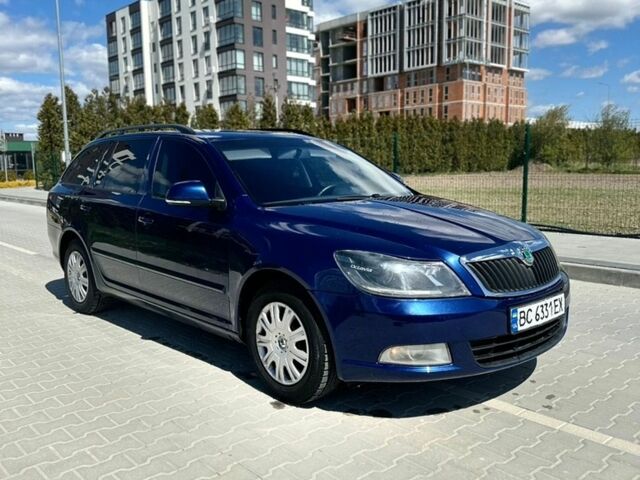 Синий Шкода Октавия, объемом двигателя 1.8 л и пробегом 157 тыс. км за 6600 $, фото 1 на Automoto.ua