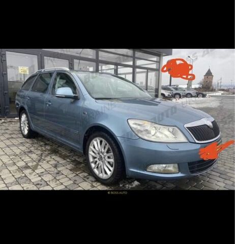 Синий Шкода Октавия, объемом двигателя 1.4 л и пробегом 190 тыс. км за 600 $, фото 1 на Automoto.ua