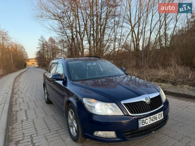 Синий Шкода Октавия, объемом двигателя 1.97 л и пробегом 400 тыс. км за 6500 $, фото 1 на Automoto.ua
