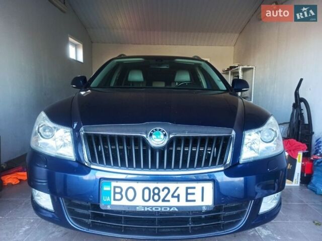 Синий Шкода Октавия, объемом двигателя 1.97 л и пробегом 215 тыс. км за 10400 $, фото 1 на Automoto.ua
