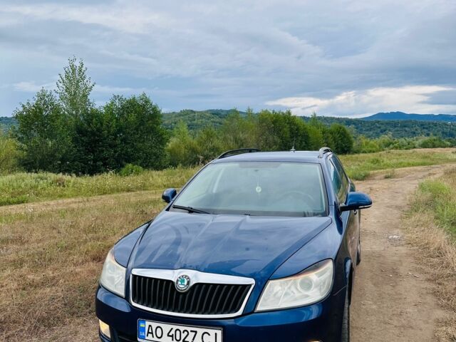 Синий Шкода Октавия, объемом двигателя 2 л и пробегом 277 тыс. км за 6990 $, фото 1 на Automoto.ua