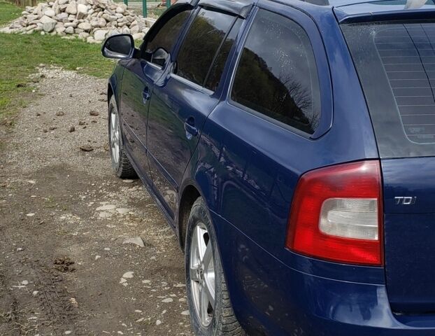 Синий Шкода Октавия, объемом двигателя 1.6 л и пробегом 370 тыс. км за 7500 $, фото 1 на Automoto.ua