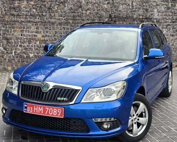 Синий Шкода Октавия, объемом двигателя 1.98 л и пробегом 168 тыс. км за 9499 $, фото 1 на Automoto.ua