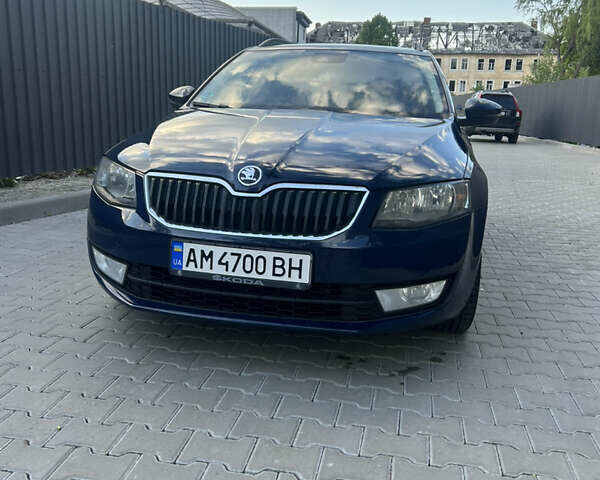 Синий Шкода Октавия, объемом двигателя 1.6 л и пробегом 265 тыс. км за 9999 $, фото 1 на Automoto.ua