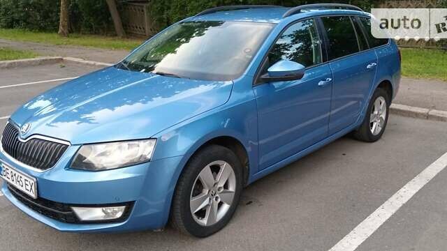 Синий Шкода Октавия, объемом двигателя 1.6 л и пробегом 299 тыс. км за 9300 $, фото 1 на Automoto.ua