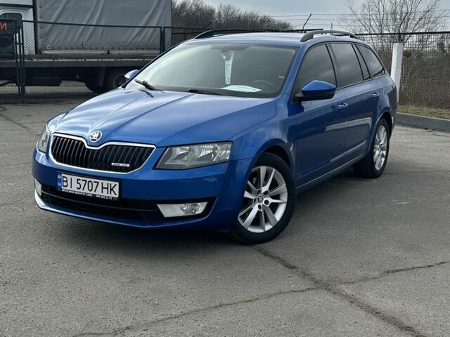 Синий Шкода Октавия, объемом двигателя 1.6 л и пробегом 250 тыс. км за 10950 $, фото 1 на Automoto.ua