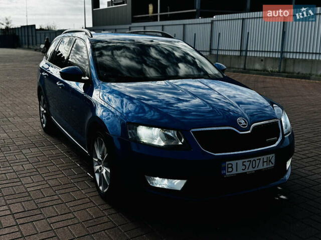 Шкода Октавия 2014 в Полтаве на Automoto.ua Синий Шкода Октавия, объемом двигателя 1.6 л и пробегом 252 тыс. км за 11000 $, фото 1 на Automoto.ua