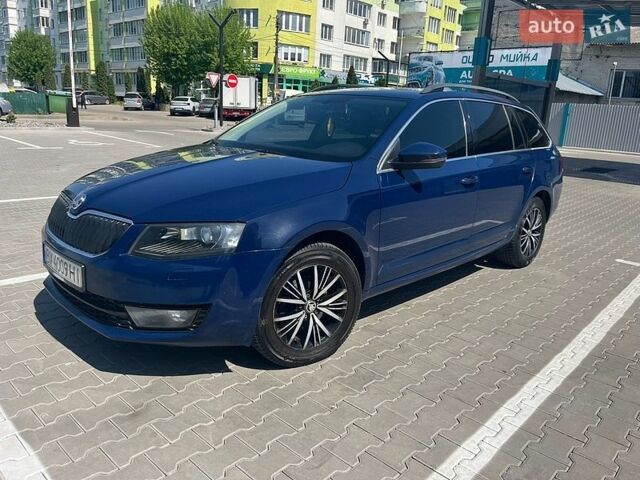 Синий Шкода Октавия, объемом двигателя 2 л и пробегом 232 тыс. км за 11999 $, фото 1 на Automoto.ua