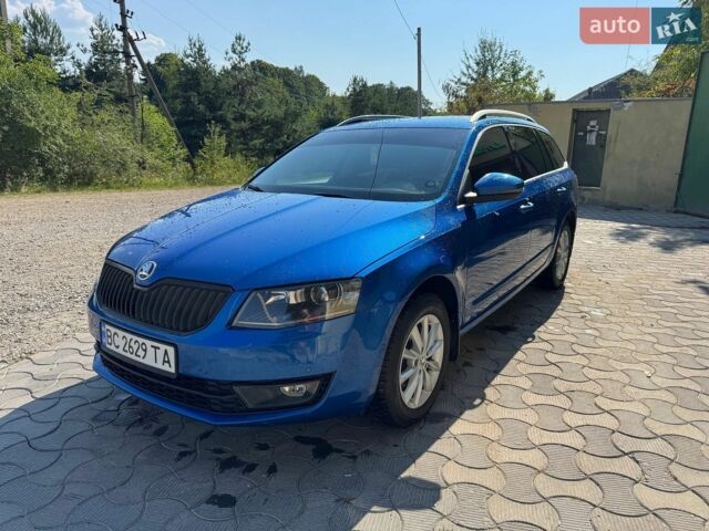 Синий Шкода Октавия, объемом двигателя 1.6 л и пробегом 268 тыс. км за 12700 $, фото 1 на Automoto.ua