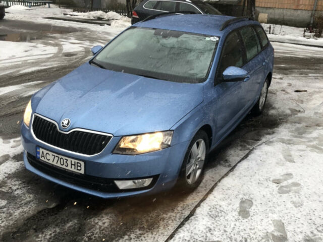 Синий Шкода Октавия, объемом двигателя 1.6 л и пробегом 180 тыс. км за 11500 $, фото 1 на Automoto.ua