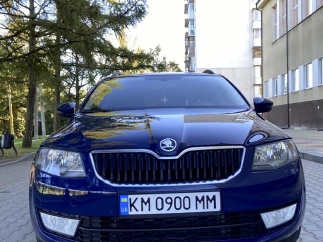 Синий Шкода Октавия, объемом двигателя 2 л и пробегом 272 тыс. км за 11700 $, фото 1 на Automoto.ua