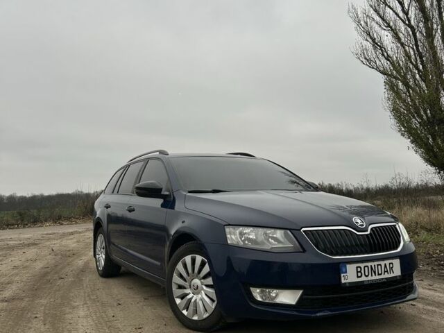 Синий Шкода Октавия, объемом двигателя 1.6 л и пробегом 251 тыс. км за 9500 $, фото 1 на Automoto.ua