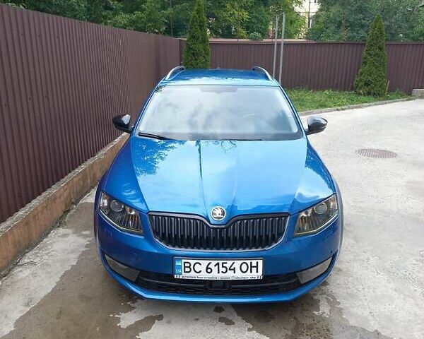 Синий Шкода Октавия, объемом двигателя 1.6 л и пробегом 234 тыс. км за 13500 $, фото 1 на Automoto.ua