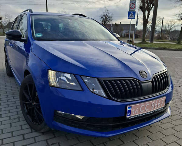 Синий Шкода Октавия, объемом двигателя 2 л и пробегом 193 тыс. км за 14200 $, фото 1 на Automoto.ua
