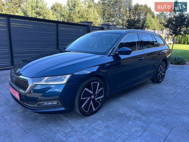 Синий Шкода Октавия, объемом двигателя 2 л и пробегом 166 тыс. км за 23500 $, фото 1 на Automoto.ua