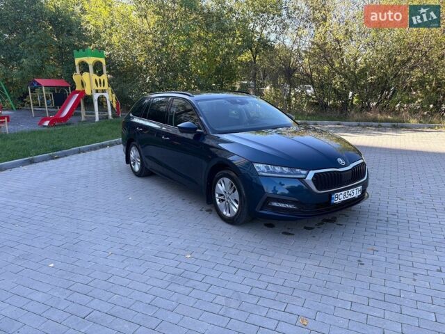 Синий Шкода Октавия, объемом двигателя 1.97 л и пробегом 183 тыс. км за 20000 $, фото 1 на Automoto.ua