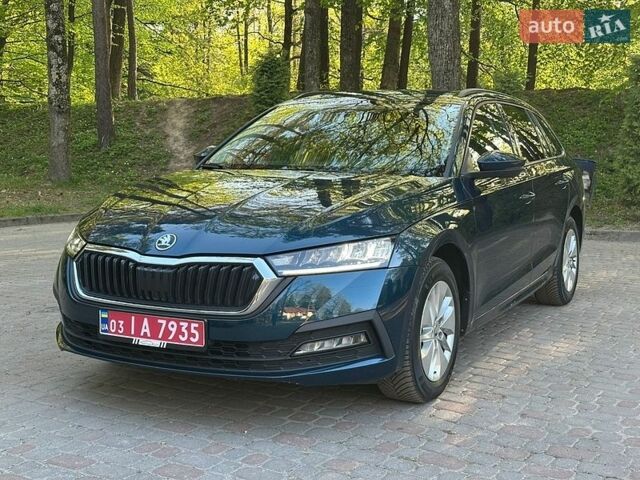 Синий Шкода Октавия, объемом двигателя 2 л и пробегом 144 тыс. км за 21300 $, фото 1 на Automoto.ua