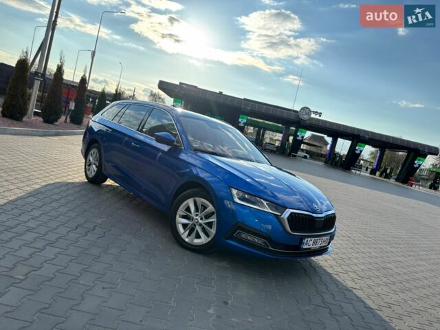 Синій Шкода Октавія, об'ємом двигуна 2 л та пробігом 170 тис. км за 24357 $, фото 1 на Automoto.ua