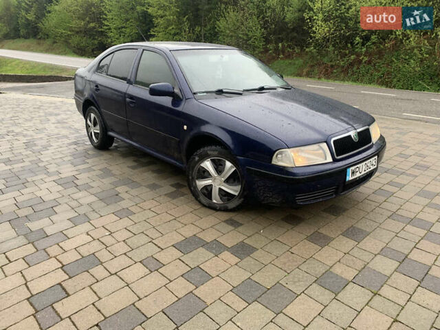 Синий Шкода Октавия, объемом двигателя 1.9 л и пробегом 400 тыс. км за 1750 $, фото 1 на Automoto.ua